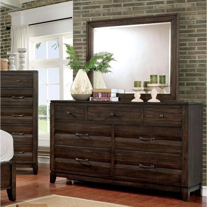 Furniture of America Agapetos Dresser Mirror CM7581M