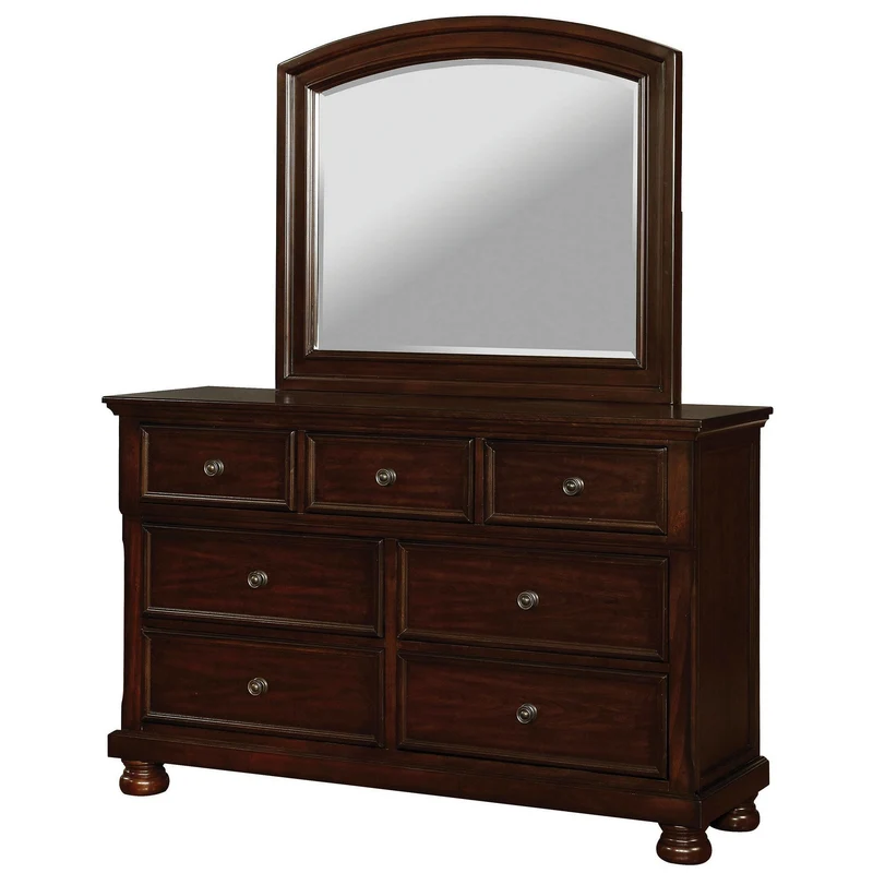Furniture of America Castor Dresser Mirror CM7590CH-M