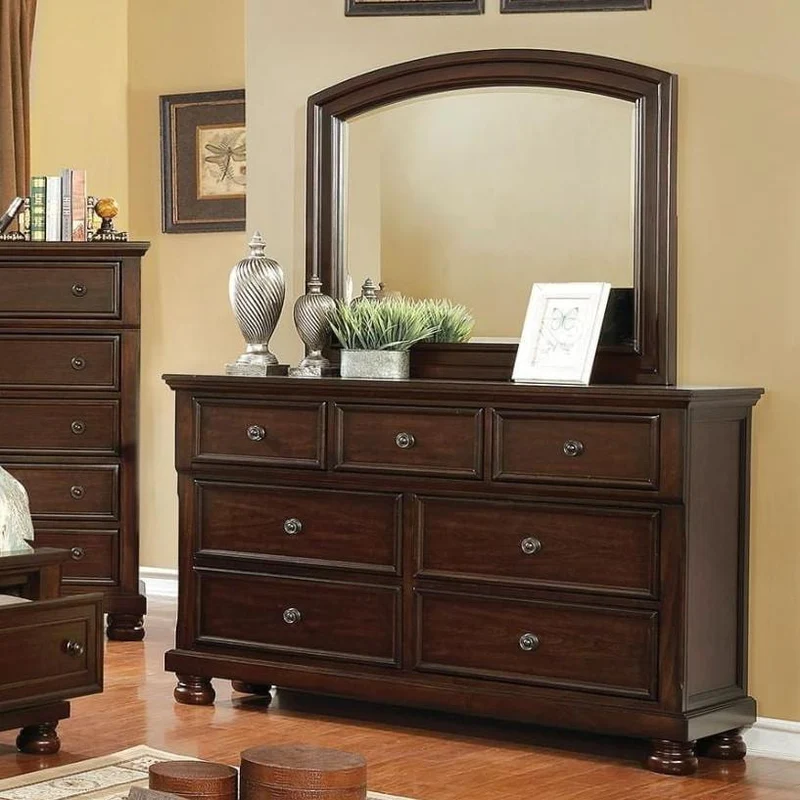 Furniture of America Castor Dresser Mirror CM7590CH-M
