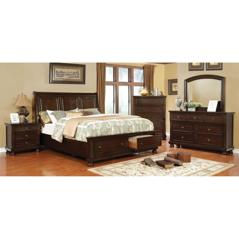 Furniture of America Castor Dresser Mirror CM7590CH-M