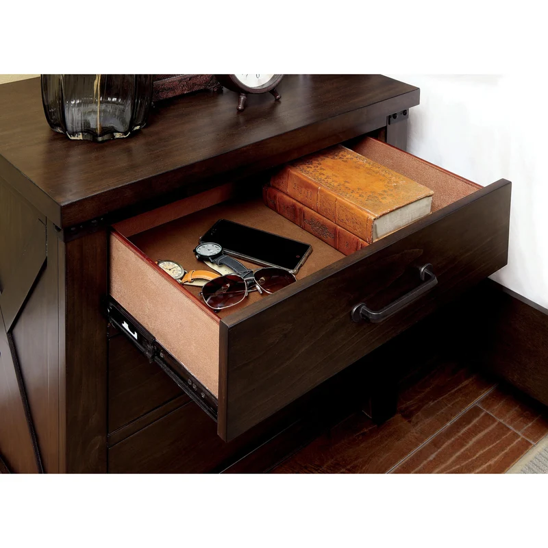 Furniture of America Bianca 3-Drawer Nightstand CM7734N