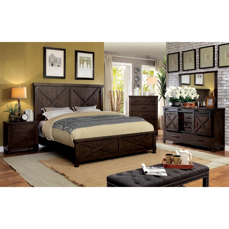 Furniture of America Bianca 3-Drawer Nightstand CM7734N