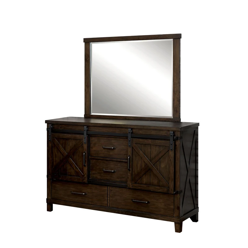 Furniture of America Bianca Dresser Mirror CM7734M