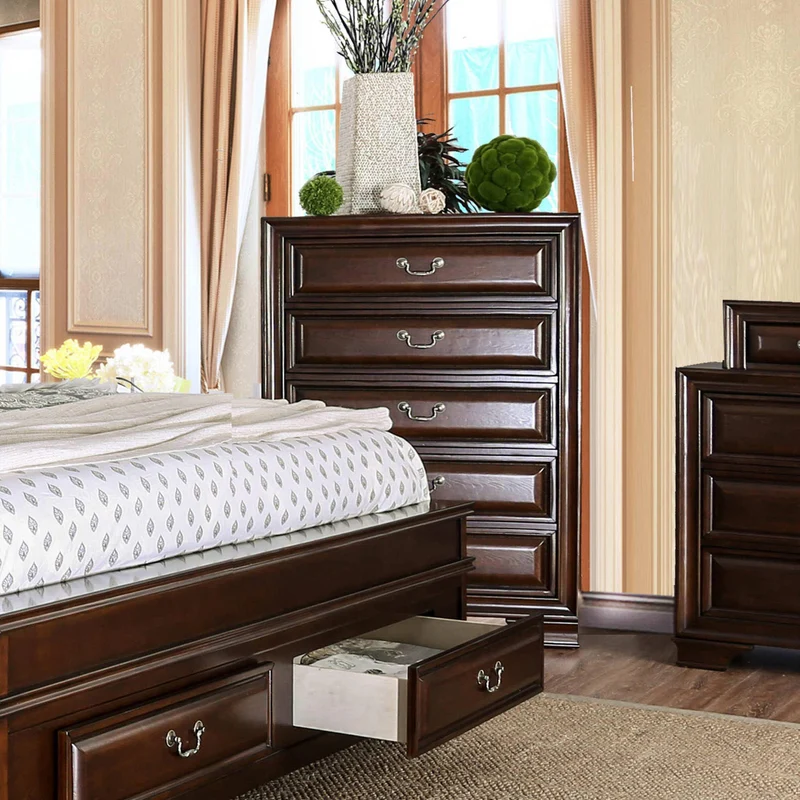 Furniture of America Brandt 5-Drawer Chest CM7302CH-C