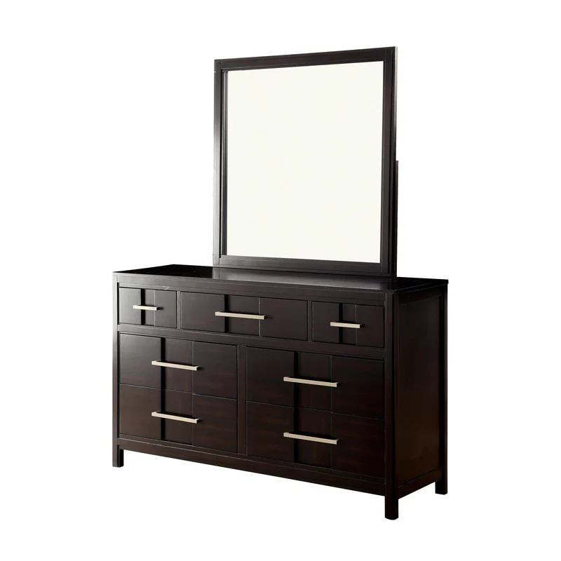 Furniture of America Berenice Dresser Mirror CM7580EX-M