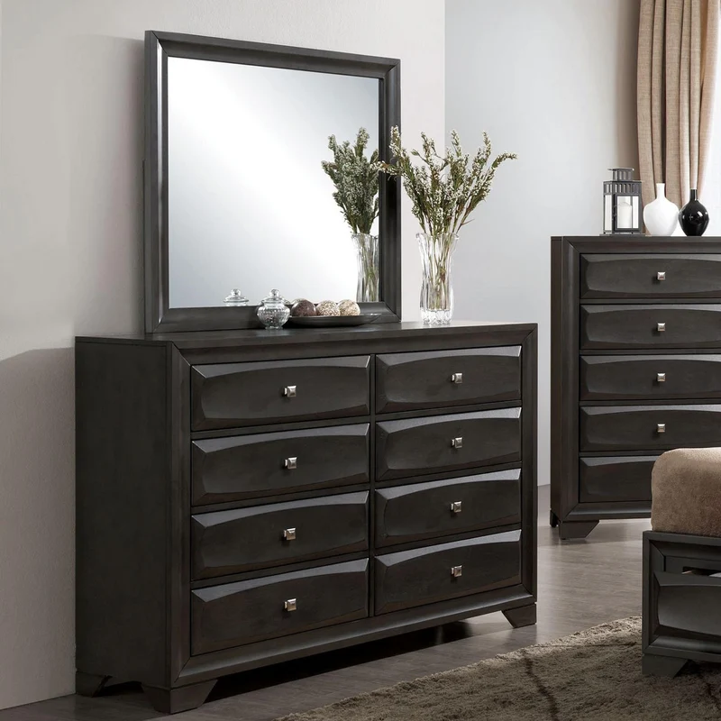 Furniture of America Clotilde Dresser Mirror CM7553M