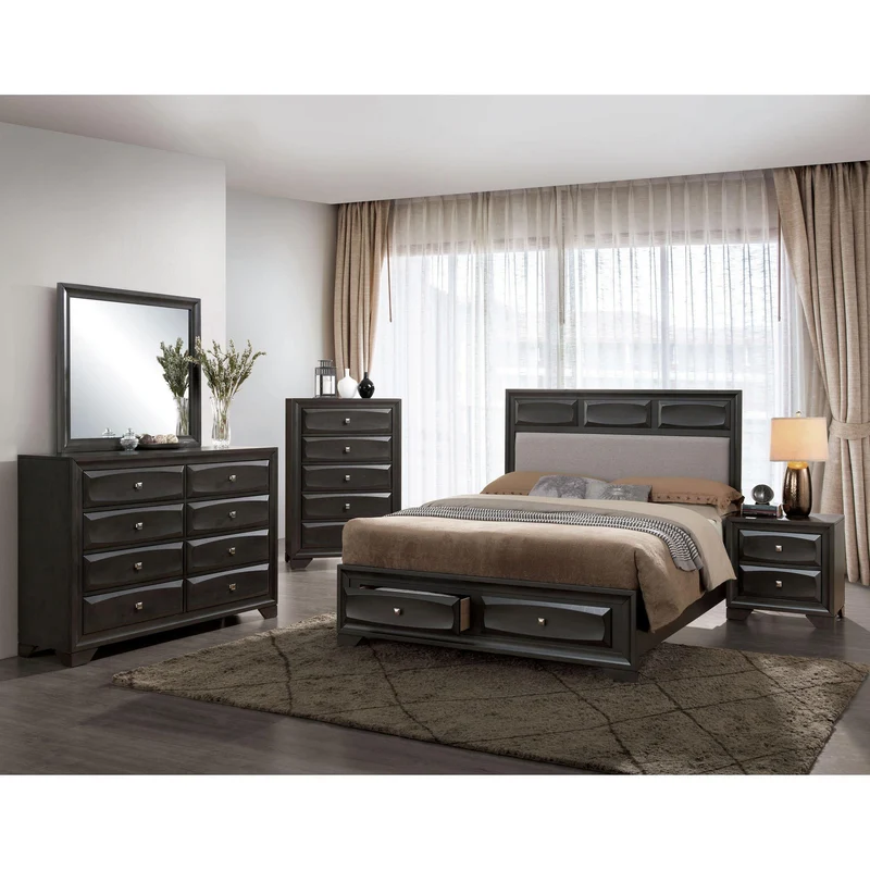 Furniture of America Clotilde Dresser Mirror CM7553M