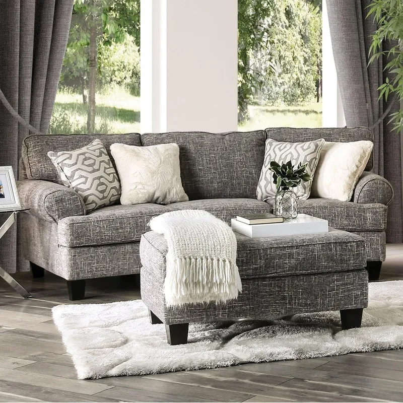 Furniture of America Pierpont Stationary Fabric Sofa SM8012-SF