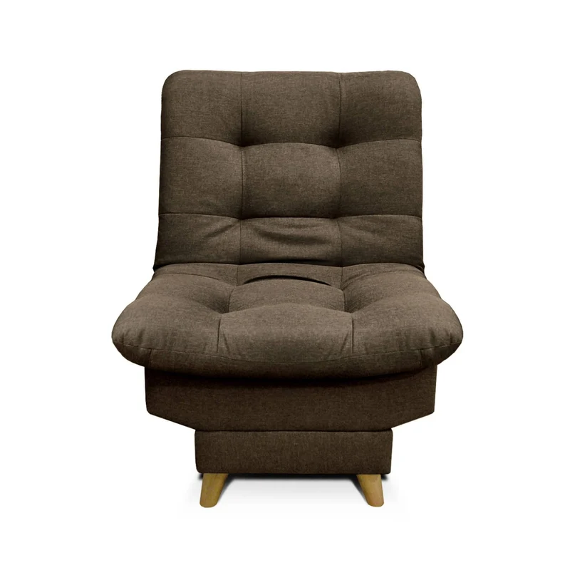 Silla 3 Posiciones Clic Clac Carvallo Lux Tela Café