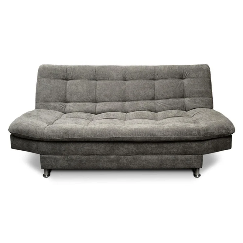 Sofá Cama 3 Posiciones Carvallo Plain Gris