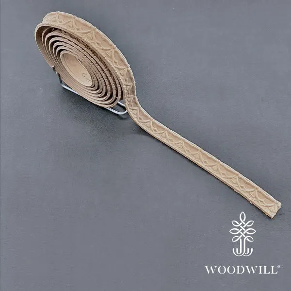 Wood Carved Flexible Trimm 215 Cm X 2.0 Cm