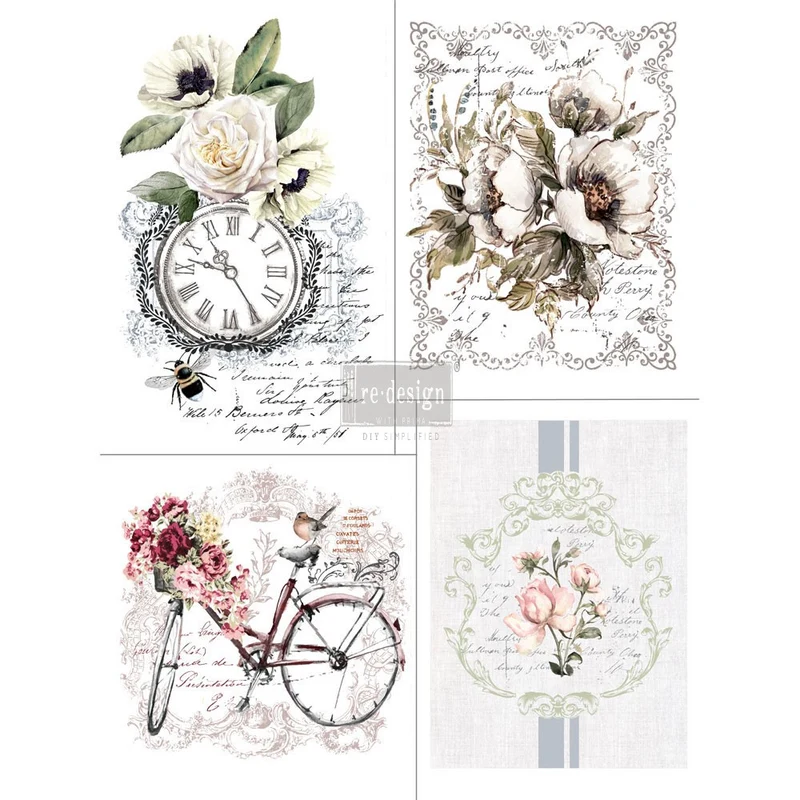 Decor Transfer RE DESIGN WITH PRIMA - BIKES RIDES
