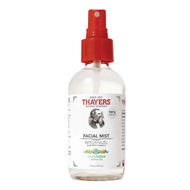 WHOLESALE THAYER'S ALCOHOL-FREE CUCUMBER WITCH HAZEL FACIAL MIST 4 OZ - 48 PIECE LOT