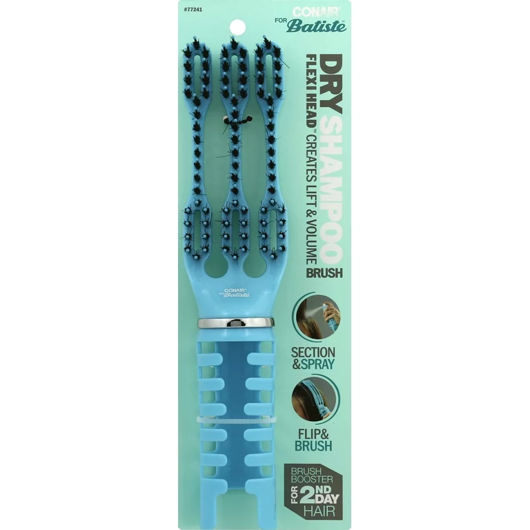 WHOLESALE CONAIR BATISTE DRY SHAMPOO FLEXI HEAD BRUSH - 48 PIECE LOT