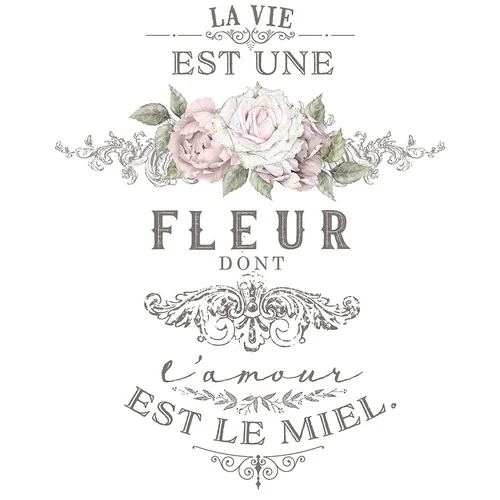 Decor Transfer RE DESIGN WITH PRIMA - L'AMOUR EST LE MIEL
