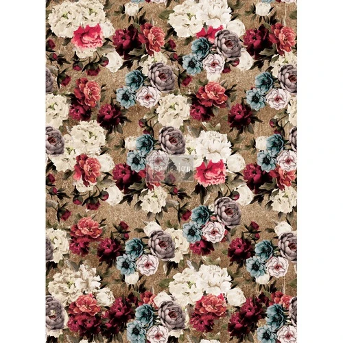 Decor Transfer RE DESIGN WITH PRIMA - TEA ROSE GARDEN