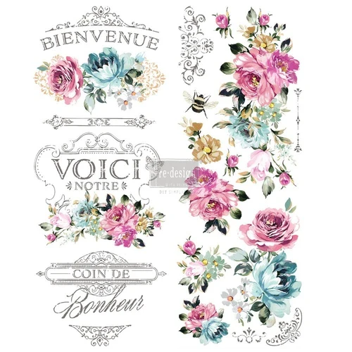 Decor Transfer RE DESIGN WITH PRIMA - FUCHSIA SUNSET