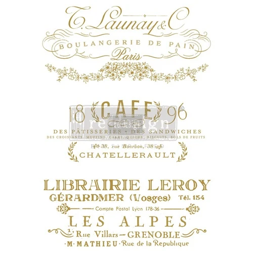 Decor Transfer RE DESIGN WITH PRIMA - SOMEWHERE IN FRANCE