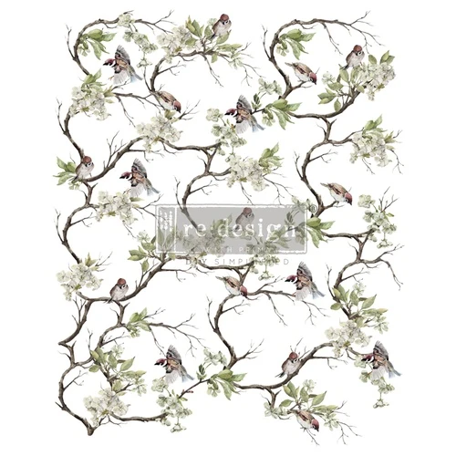 Decor Transfer RE DESIGN WITH PRIMA - BLOSSOM FLIGHT