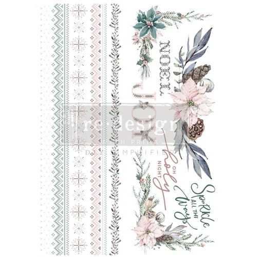 Decor Transfer RE DESIGN WITH PRIMA - SPARKLE & JOY