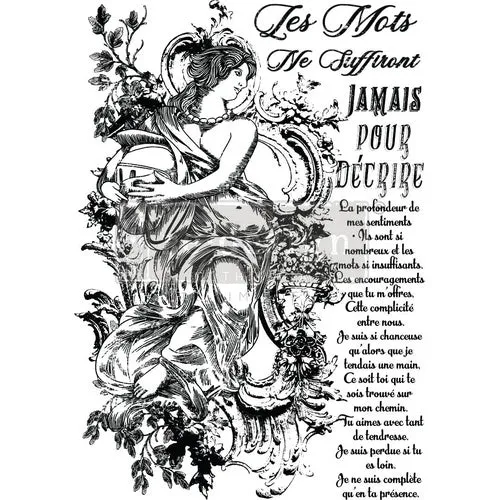 Decor transfer RE DESIGN WITH PRIMA - YOUTH FOUNTAIN