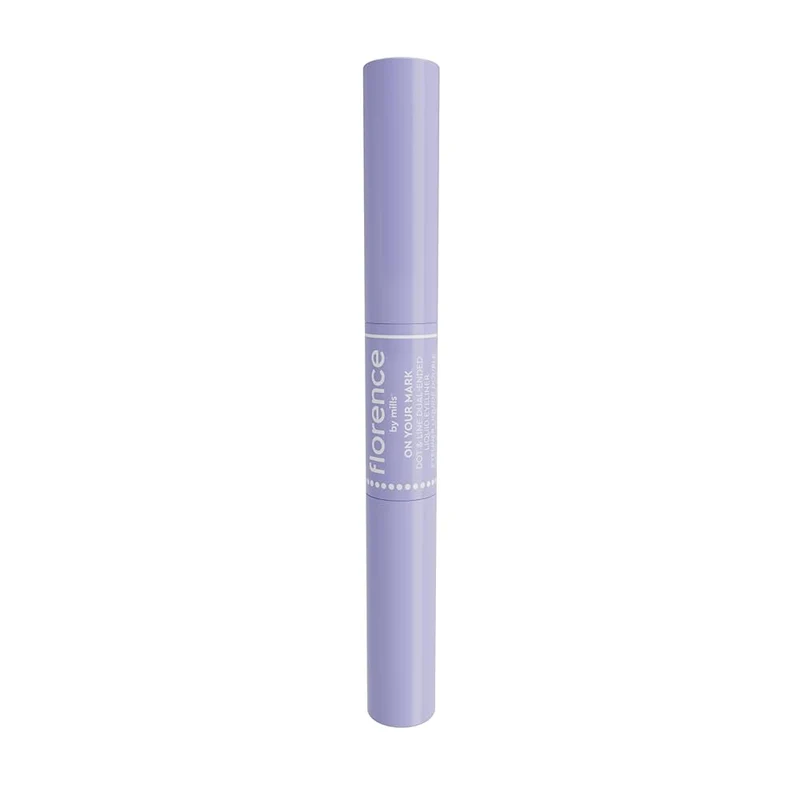 WHOLESALE FLORENCE BY MILLS ON YOUR MARK DOT & LINE DUAL-ENDED LIQUID EYELINER 0.24 OZ - BLACK - 48 PIECE LOT