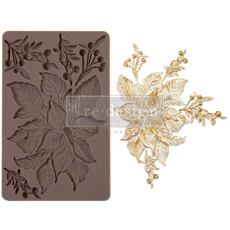 Molde Re Design With Prima - CRIMSON BLOOMS