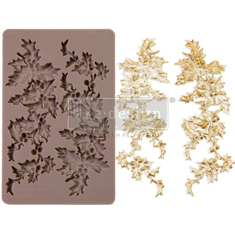 Molde Re Design With Prima - HOLLY JOLLY HOLIDAYS