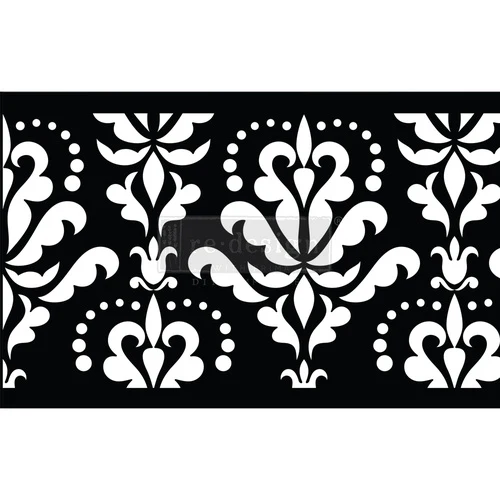 Stick & Style - Damask Flourish - 1 roll, 15.24 x 2.7 m.