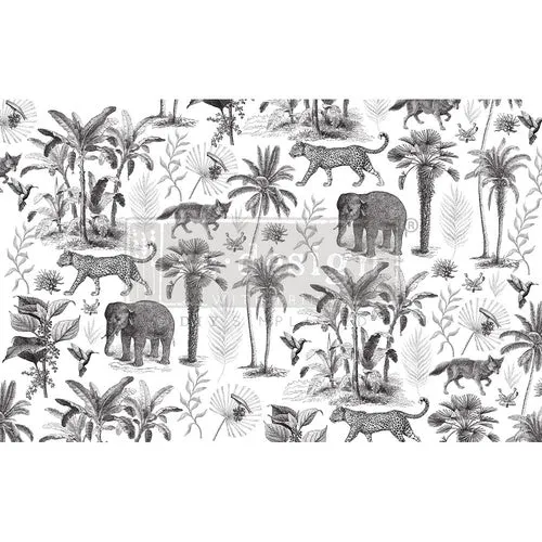 Papel Decoupage Re Design With Prima - WILD SAVANNA