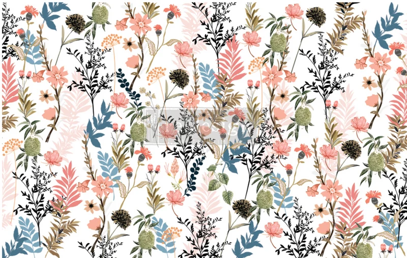 Papel Decoupage Re Design With Prima - PRETTY MEADOWS