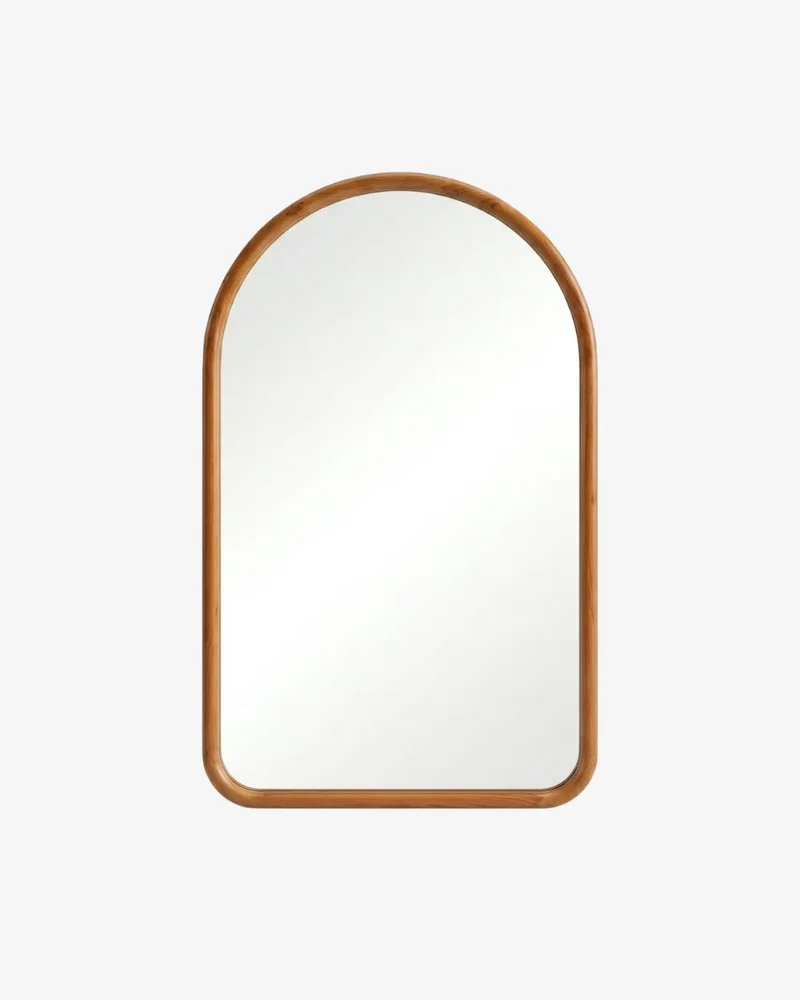 Espejo de pared arqueado madera - SYRA