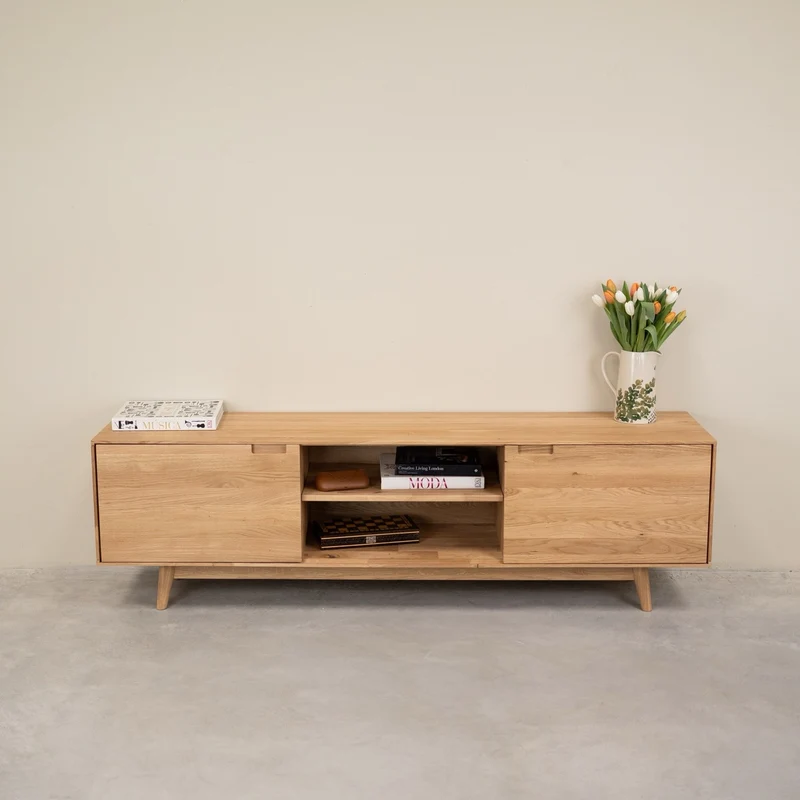 Escandi Atelier Solid Oak TV Stand | NordicStory