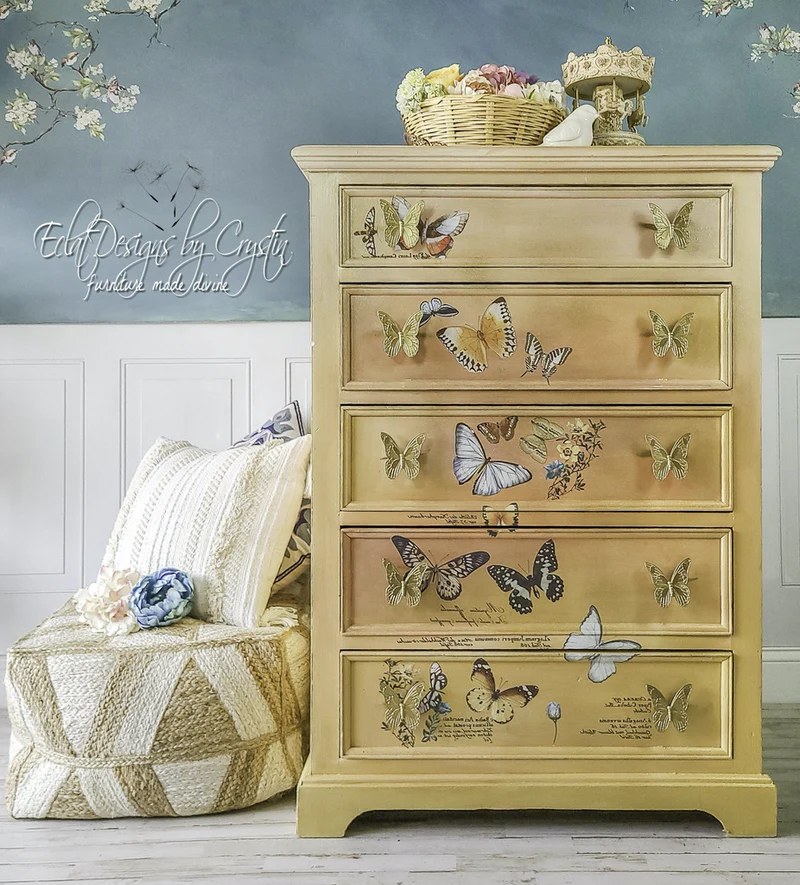 Decor Tranfer RE DESIGN WITH PRIMA - BUTTERFLY DANCE