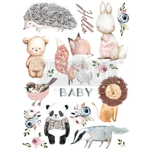 Decor Tranfer RE DESIGN WITH PRIMA - HELLO BABY