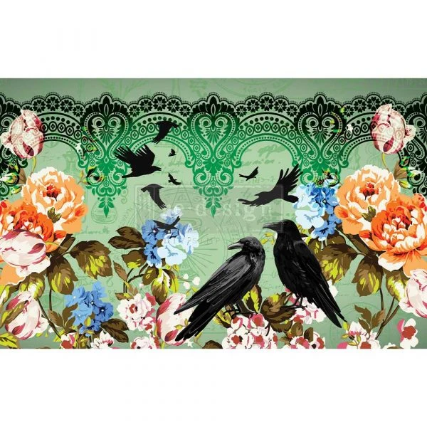 Papel Decoupage Re Design With Prima - CECE RETRO GARDEN