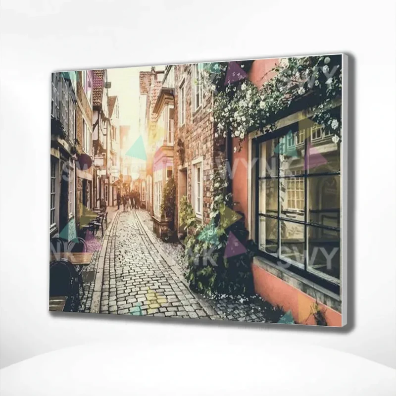 Painting by numbers Alley