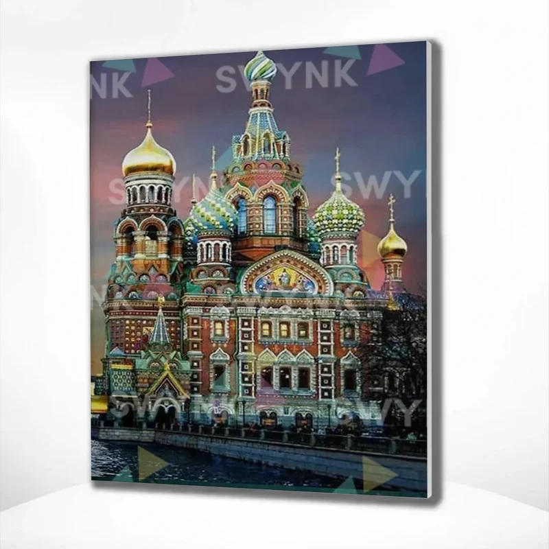 Painting by numbers Moscow