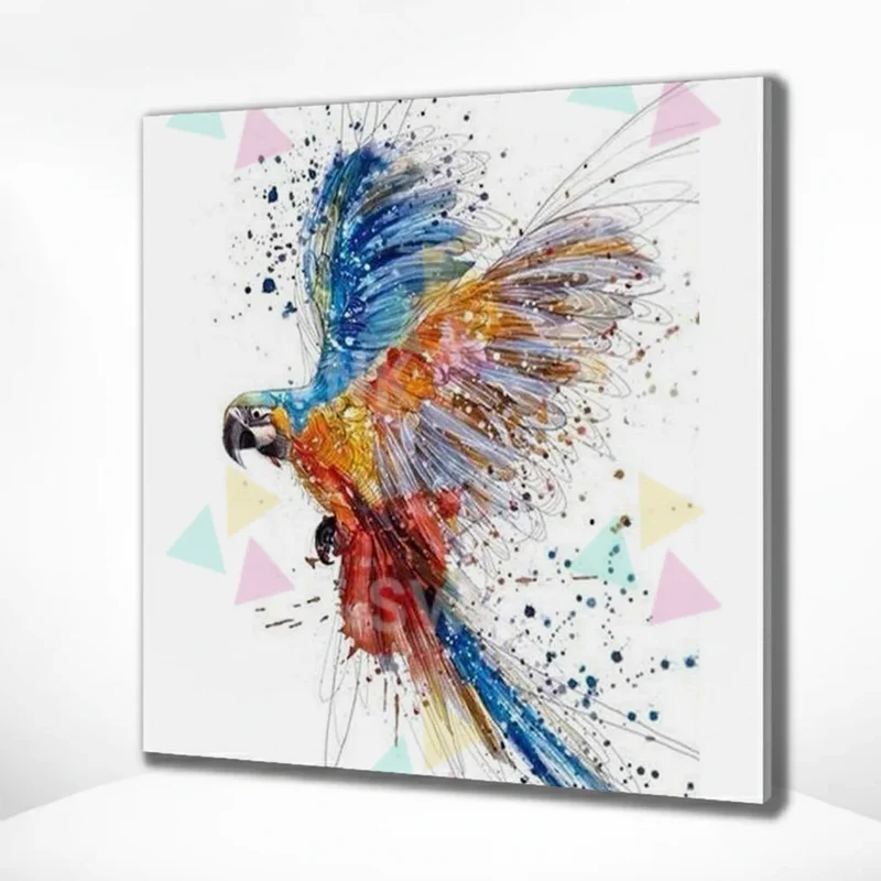 Painting by numbers Bird