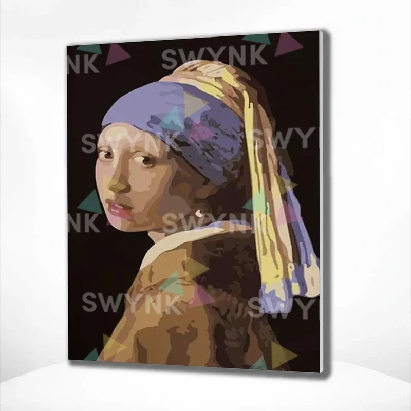 Painting by numbers Girl with a Pearl Earring