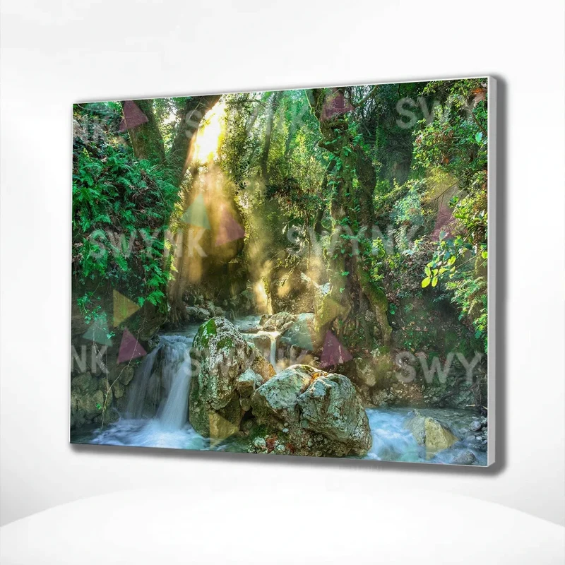 Painting by numbers Waterfall