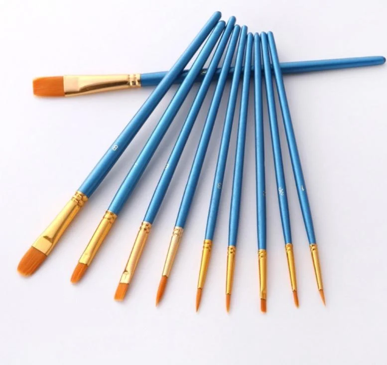 Super Deluxe Nylon Brushes | 10 Pieces