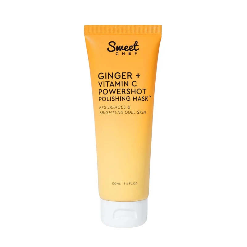 WHOLESALE SWEET CHEF GINGER + VITAMIN C POWERSHOT POLISHING MASK 3.4 OZ - 48 PIECE LOT