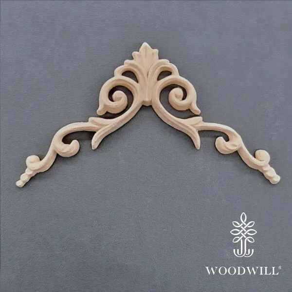 Wood Carving Decorative Corner 18cm. X 10cm