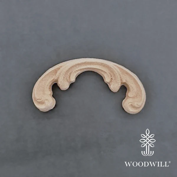 Wood Carving Decorative Corner 8cm. Χ 3cm