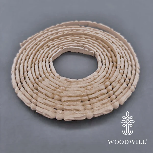 Wood Carved Flexible Trimm 215cm x 0.4 Cm