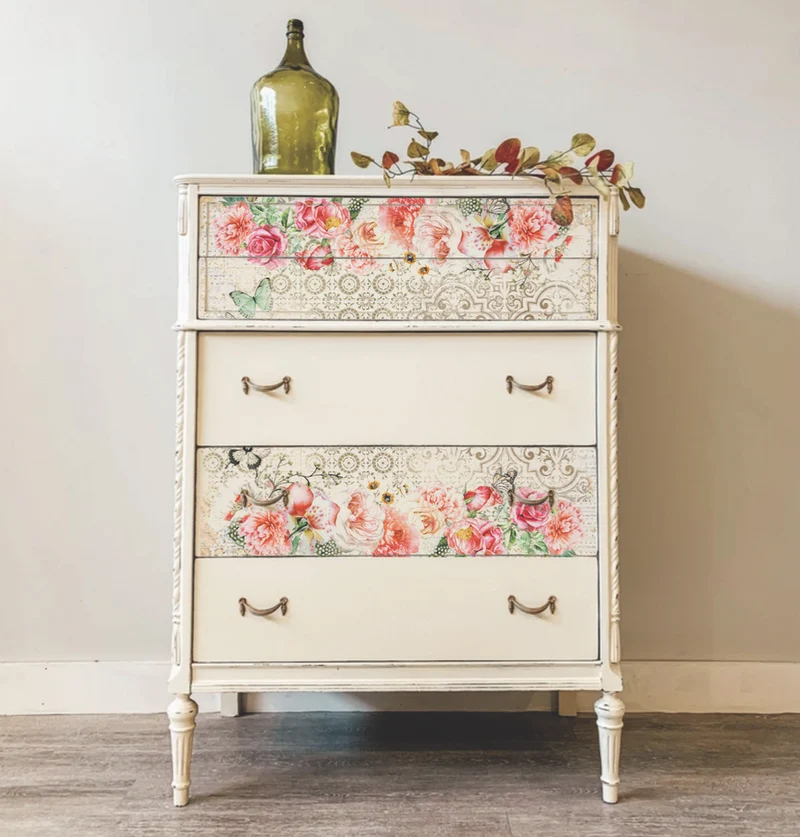 Papel Decoupage Re Design With Prima - LIVING CORAL