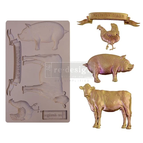 Molde Re Design With Prima - FARM ANIMALS
