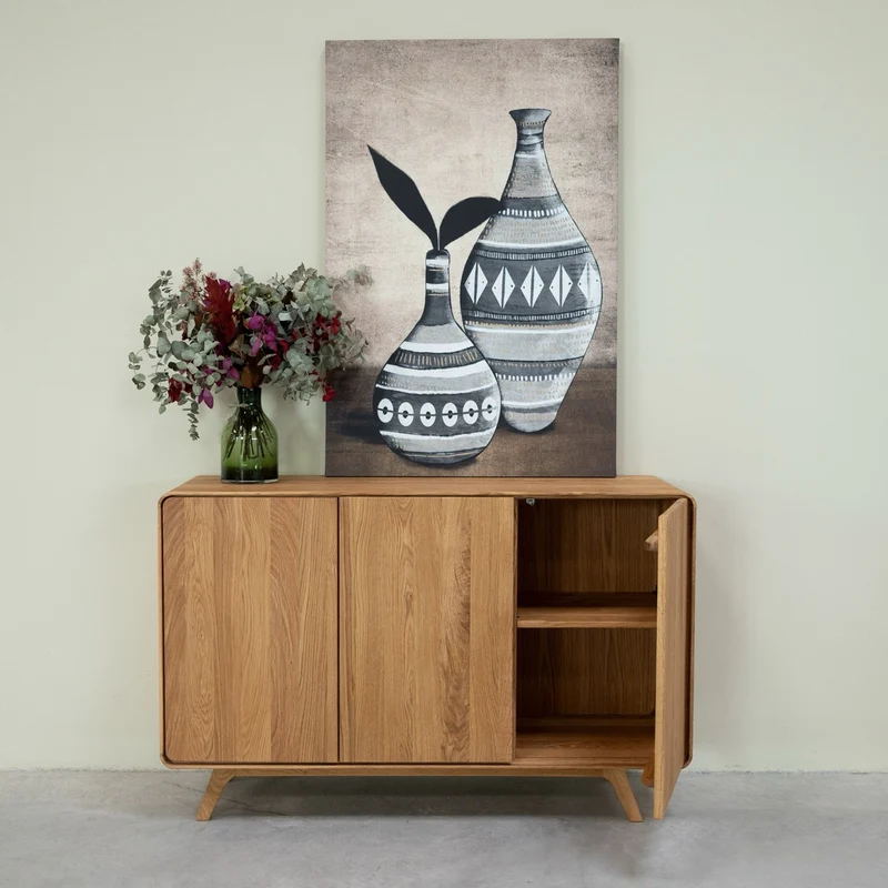 Geneva 2 solid oak sideboard | NordicStory