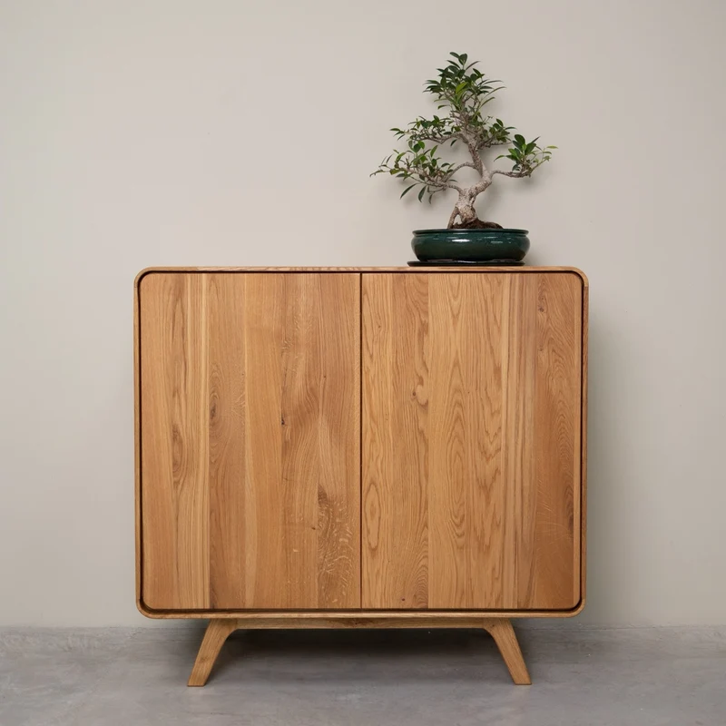 Geneva 1 solid oak sideboard | NordicStory